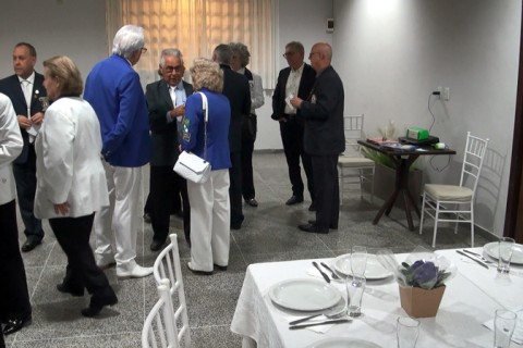Jantar festivo entre associados do Lions Clube de União da Vitória e com a presença do atual Governador Lions LD - 1