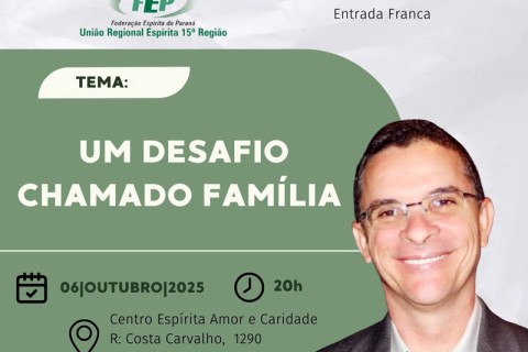 PALESTRA COMPLETA: "UM DESAFIO CHAMADO FAMÍLIA - MARCEL MARIANO, 15 ANOS INSTALAÇÃO DA 15a URE - UV