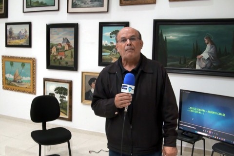 Prosseguimento do “Musicas e Telas” por Antonio Budal e Roberto Bona no Museu Histórico Prof. Aniz Domingos